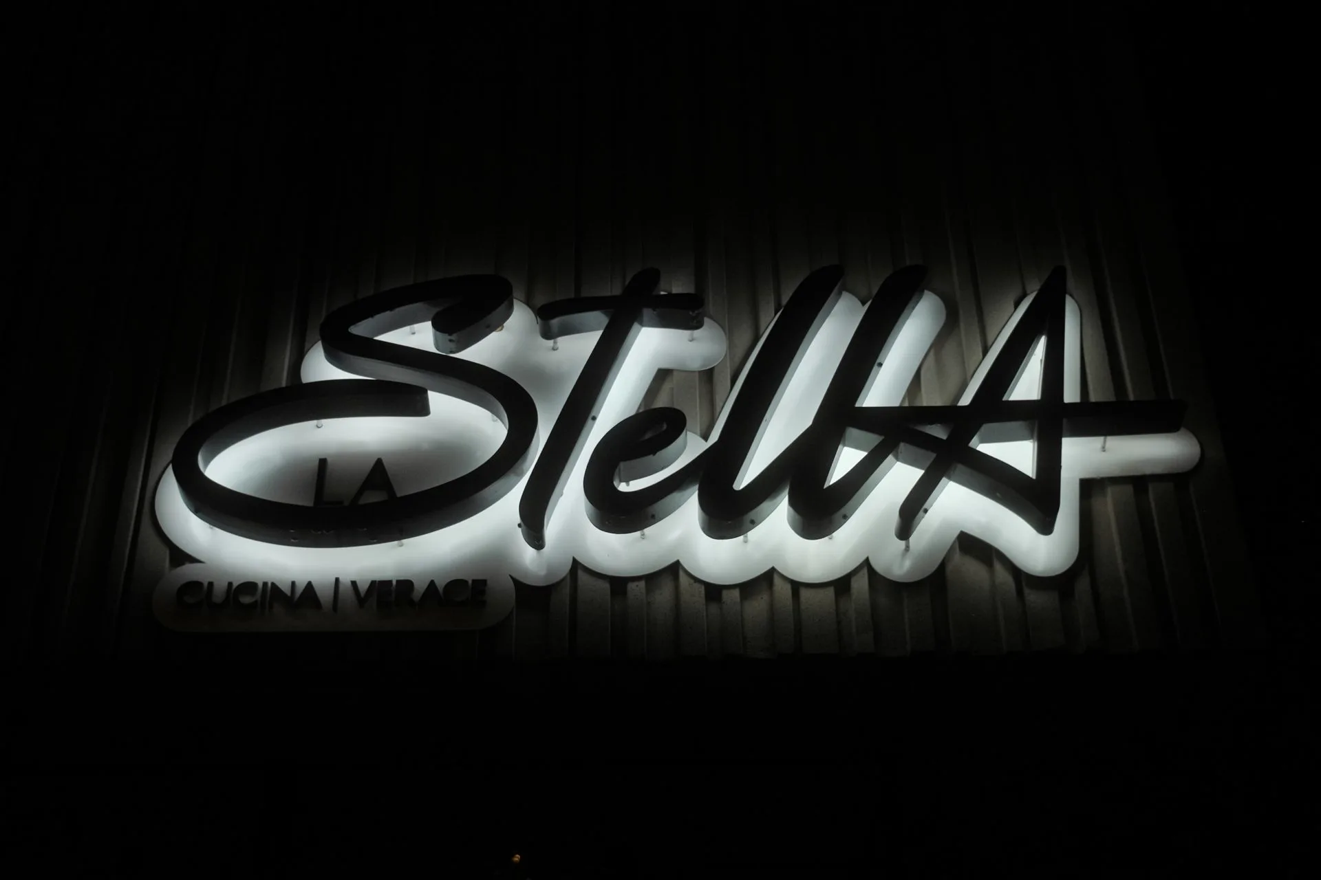 La Stella - Restaurant Website Konzept
